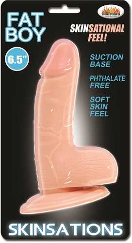 Skinsations Fat Boy 6.5 Inch Dildo Luxe Ember Essentials