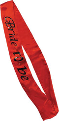 Bride-to-Be Flashing Sash - Red Luxe Ember Essentials