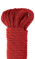 Fetish Fantasy Series Deluxe Silky Rope - Red Luxe Ember Essentials