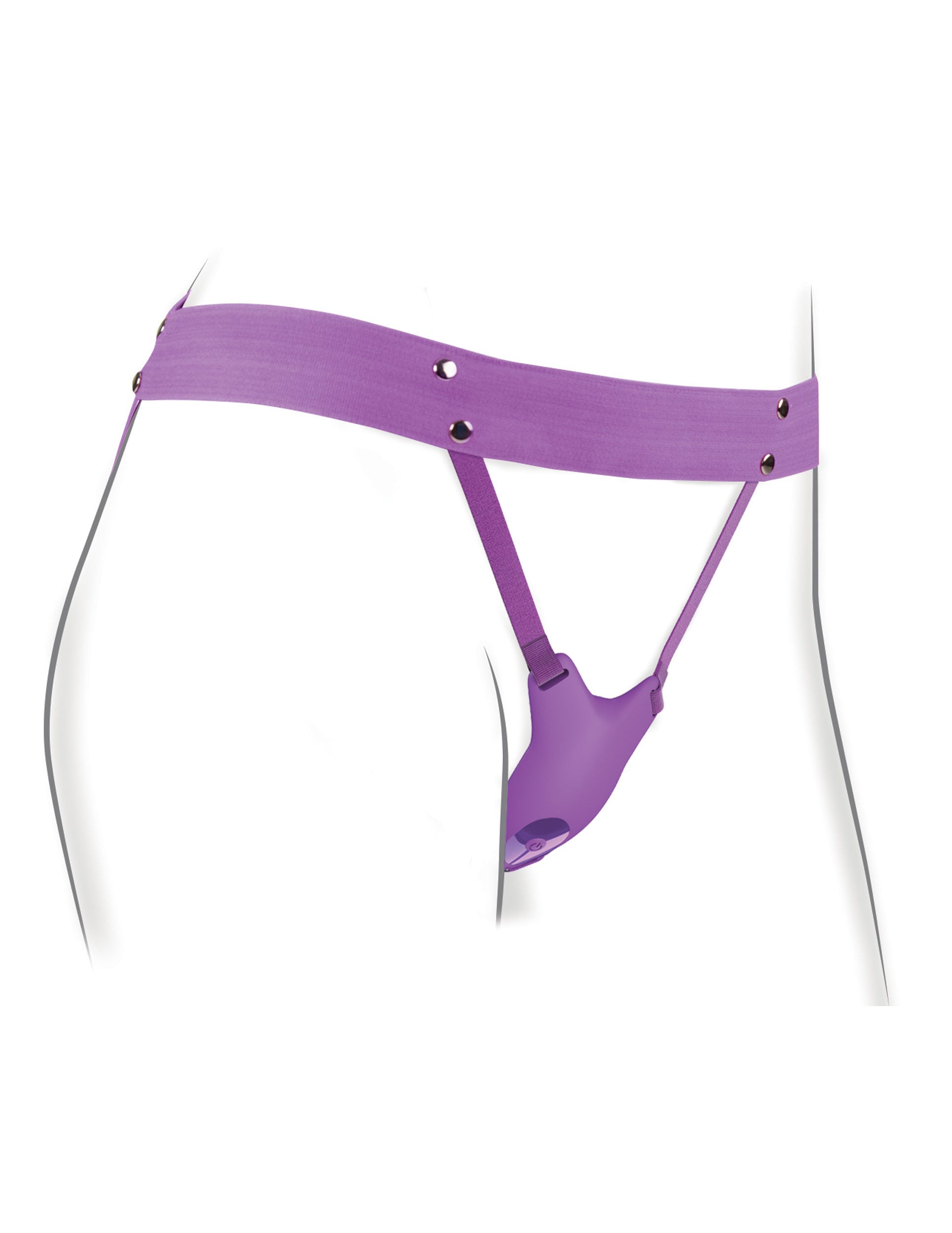 Ultimate Butterfly Strap-on - Purple Luxe Ember Essentials