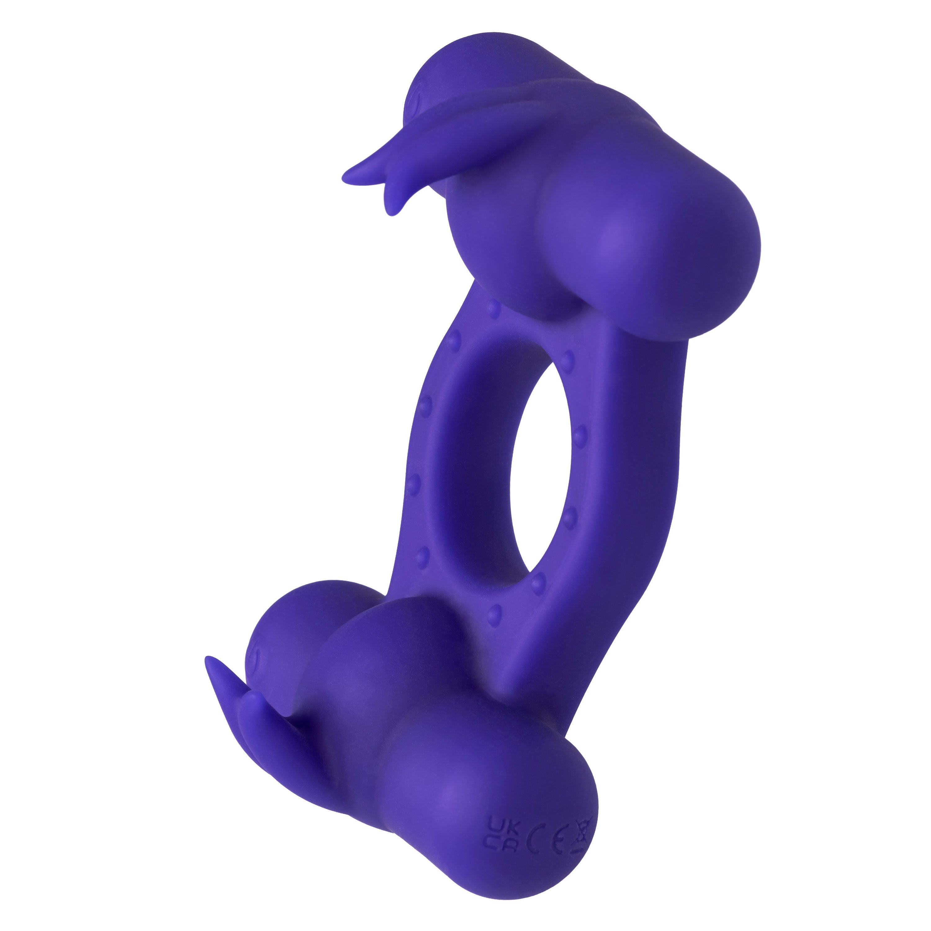 Silicone Rechargeable Triple Orgasm Enhancer - Purple Luxe Ember Essentials