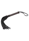 Ouch - Elegant Flogger - Titanium Grey Luxe Ember Essentials