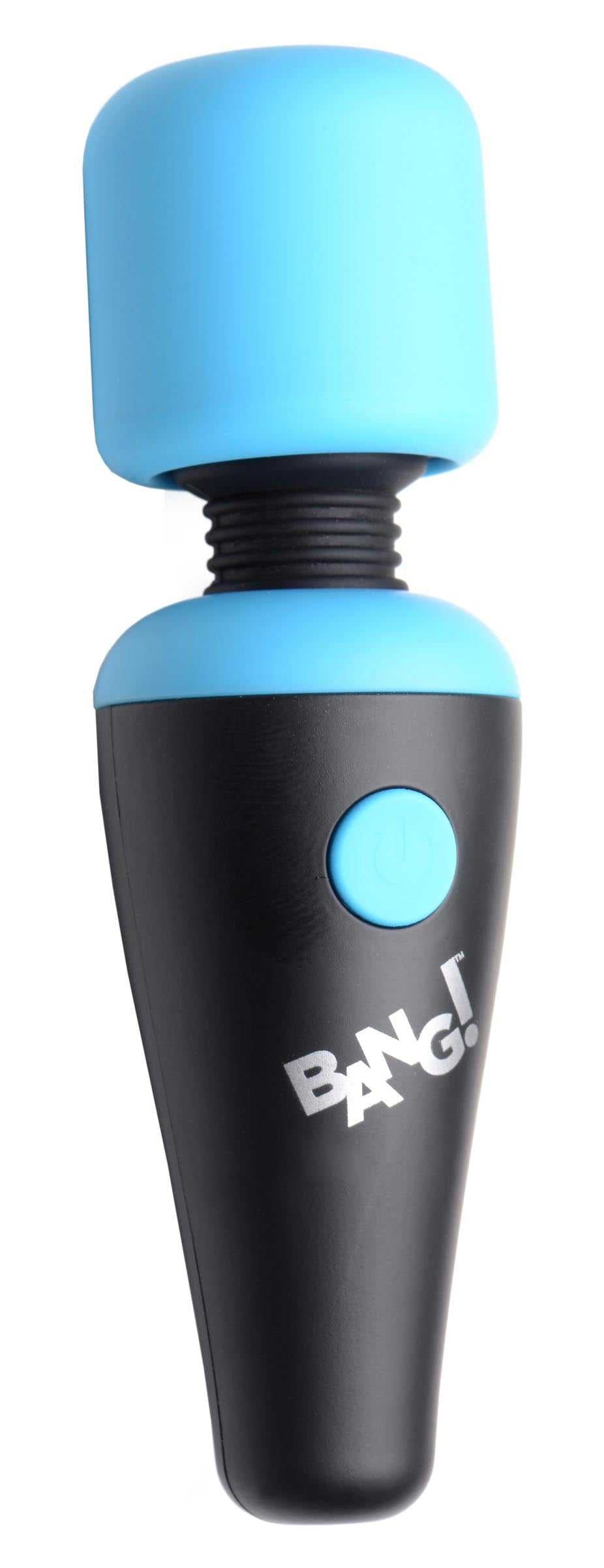 10x Vibrating Mini Silicone Wand - Blue Luxe Ember Essentials
