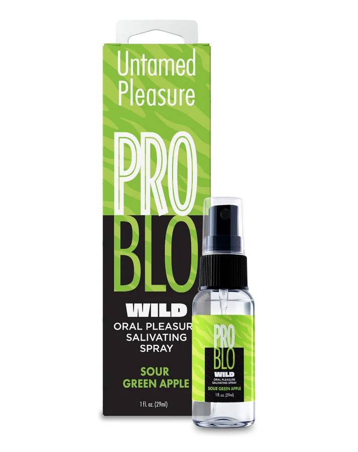 "Problo Wild, Mouthwatering Salivating Spray, Sour Green Apple 1oz LG-BT.552"