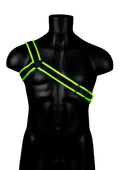 Gladiator Harness - Large/xlarge - Glow in the Dark Luxe Ember Essentials