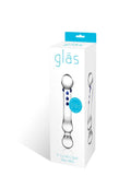 Curved G-Spot 6" Glass Dildo Luxe Ember Essentials