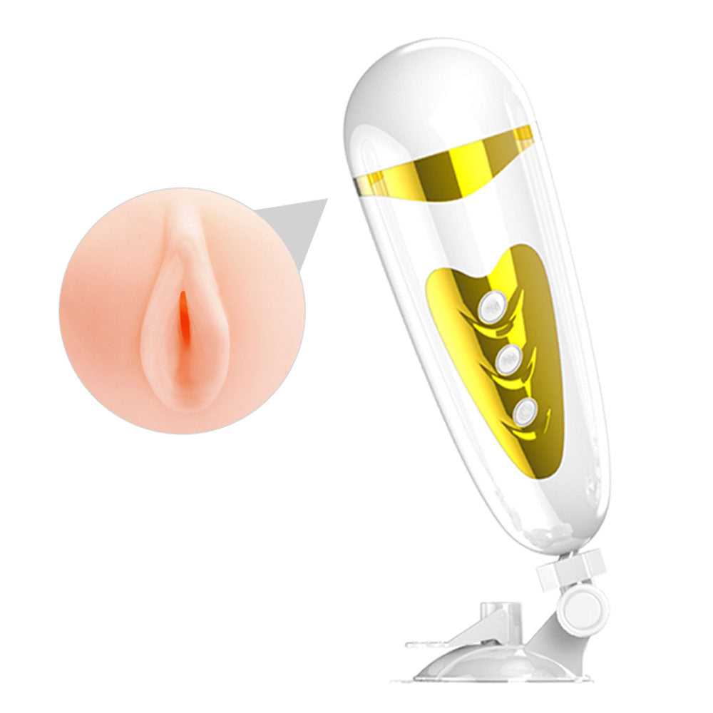 Pretty Love Sally - Vagina - White/ Gold Luxe Ember Essentials