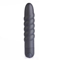 Lola 10 Function Vibrating Twisty Bullet - Black Luxe Ember Essentials