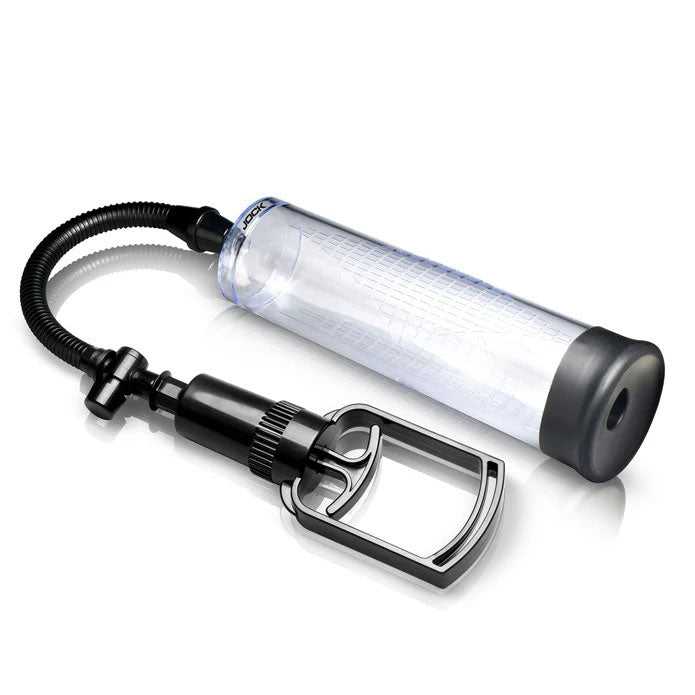 Amp Up Penis Pump With Pull Rod - Clear Luxe Ember Essentials