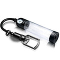 Pump Up Gauge Penis Pump With Pull Rod - Clear Luxe Ember Essentials