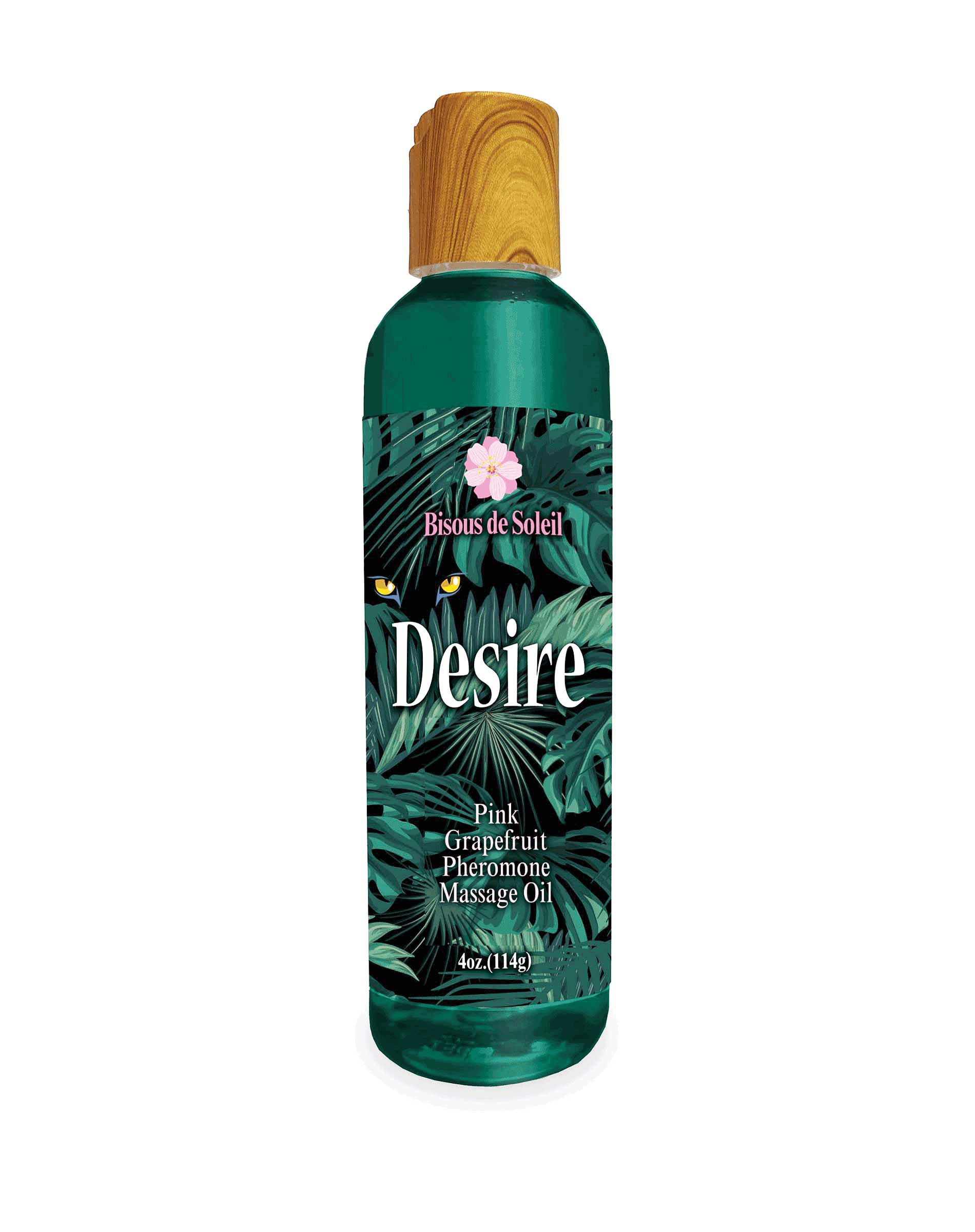 Desire Pheromone Massage Oil 4 Oz - Pink Grapefruit Luxe Ember Essentials