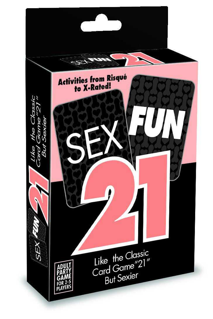 Sex Fun 21 - Adult Card Game Luxe Ember Essentials