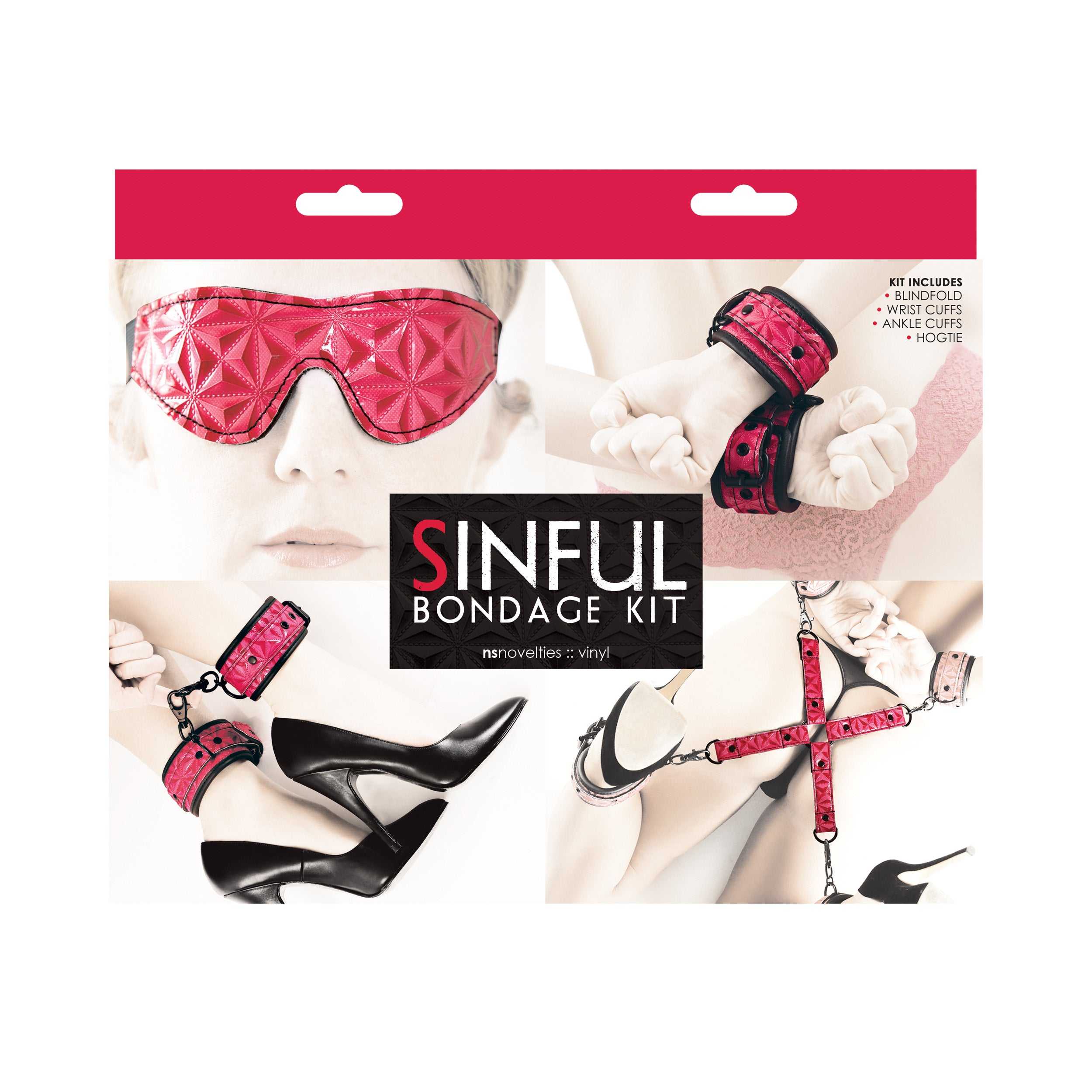 Sinful - Bondage Kit - Pink Luxe Ember Essentials