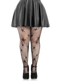 "Star Net Tights - 1x 2x - Black LA-9916XBLK1X2"