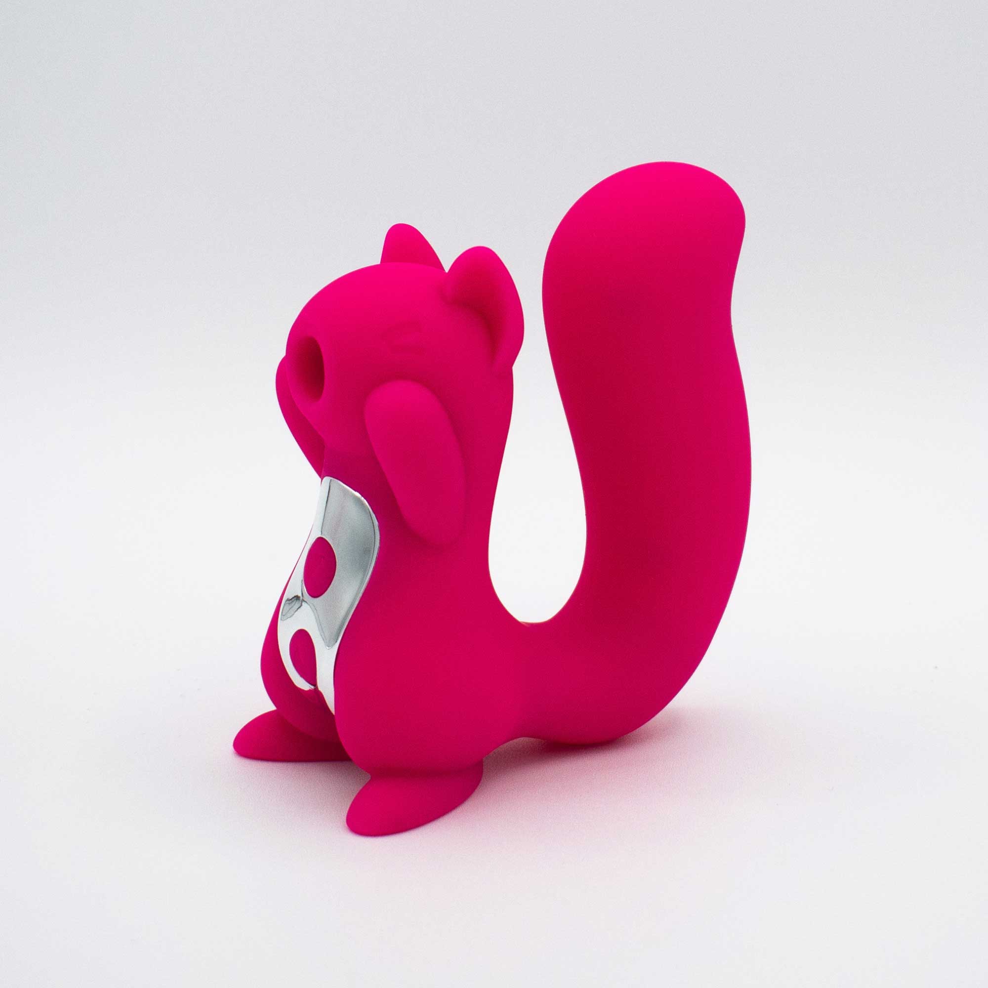 Screaming Squirrel Air Pulse and G-Spot Vibrator Luxe Ember Essentials
