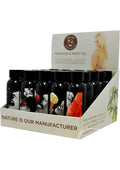 "Edible Massage Oil - 25 Count Display - 2 Fl. Oz. Bottles - Assorted Flavors EB-MSE200D"