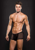 Modern Fishnet Trunk - Medium/large - Black Luxe Ember Essentials
