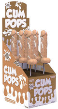 Cum Cock Pops - Milk Chocolate - 6 Piece P.O.P. Display Luxe Ember Essentials