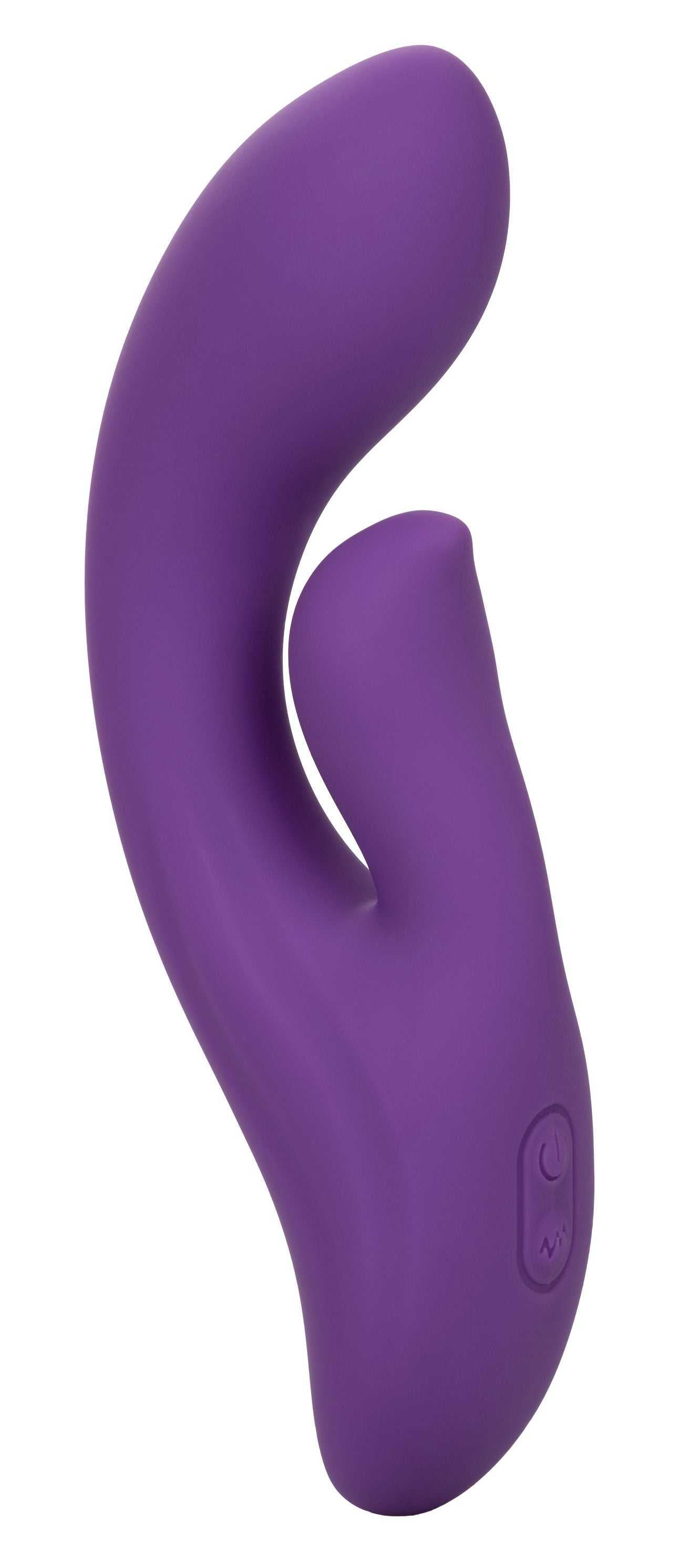 Stella Liquid Silicone Dual Pleaser - Purple Luxe Ember Essentials