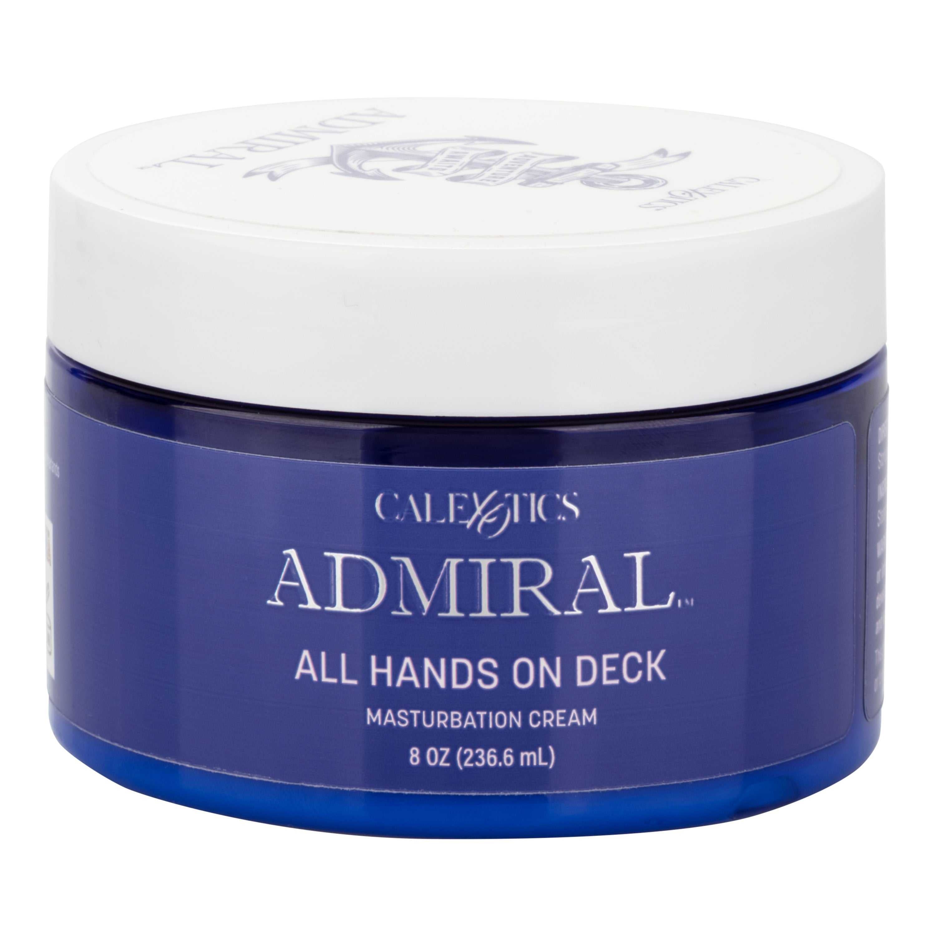 Admiral All Hands on Deck Masturbation Cream 8 Oz Luxe Ember Essentials