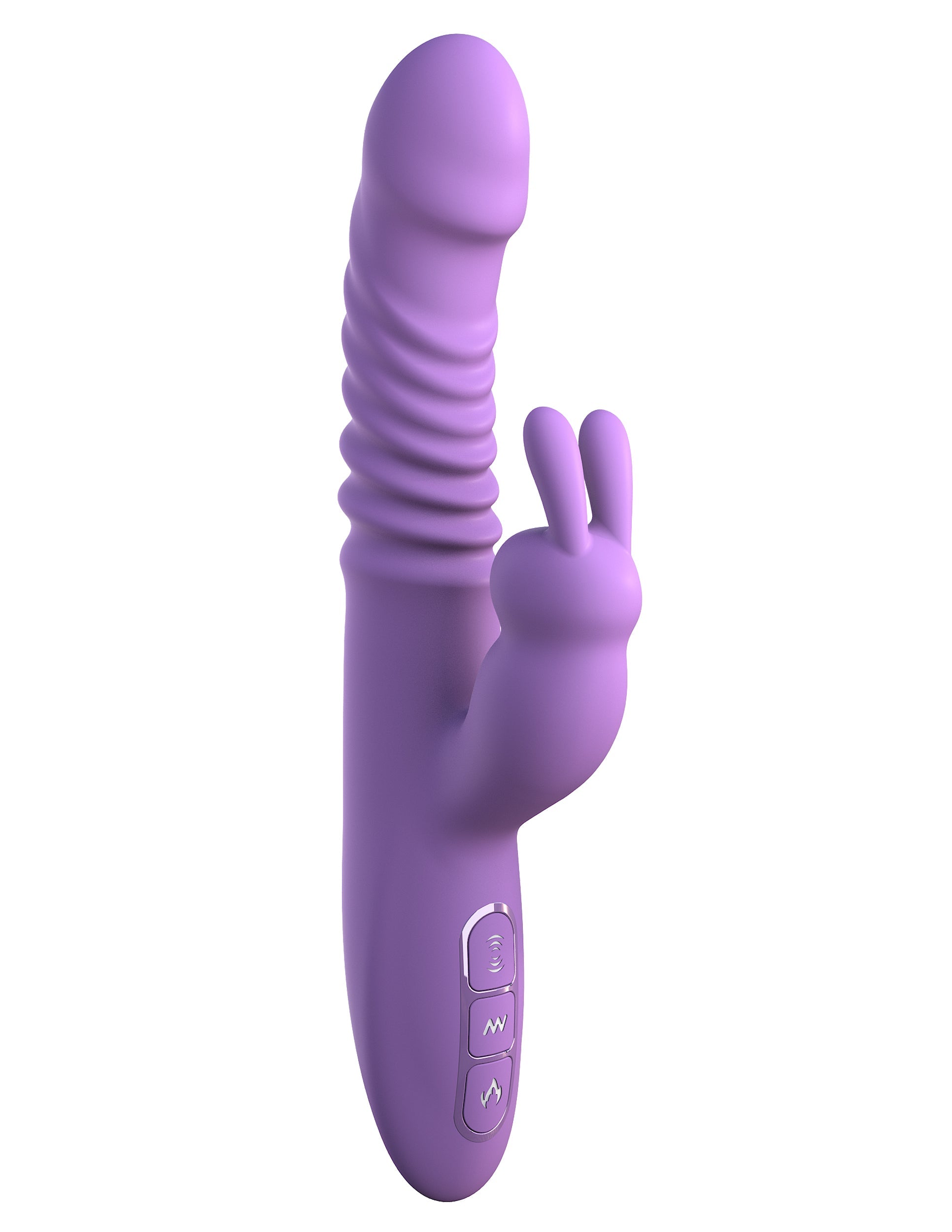 Fantasy for Her Her Thrusting Silicone Rabbit Luxe Ember Essentials