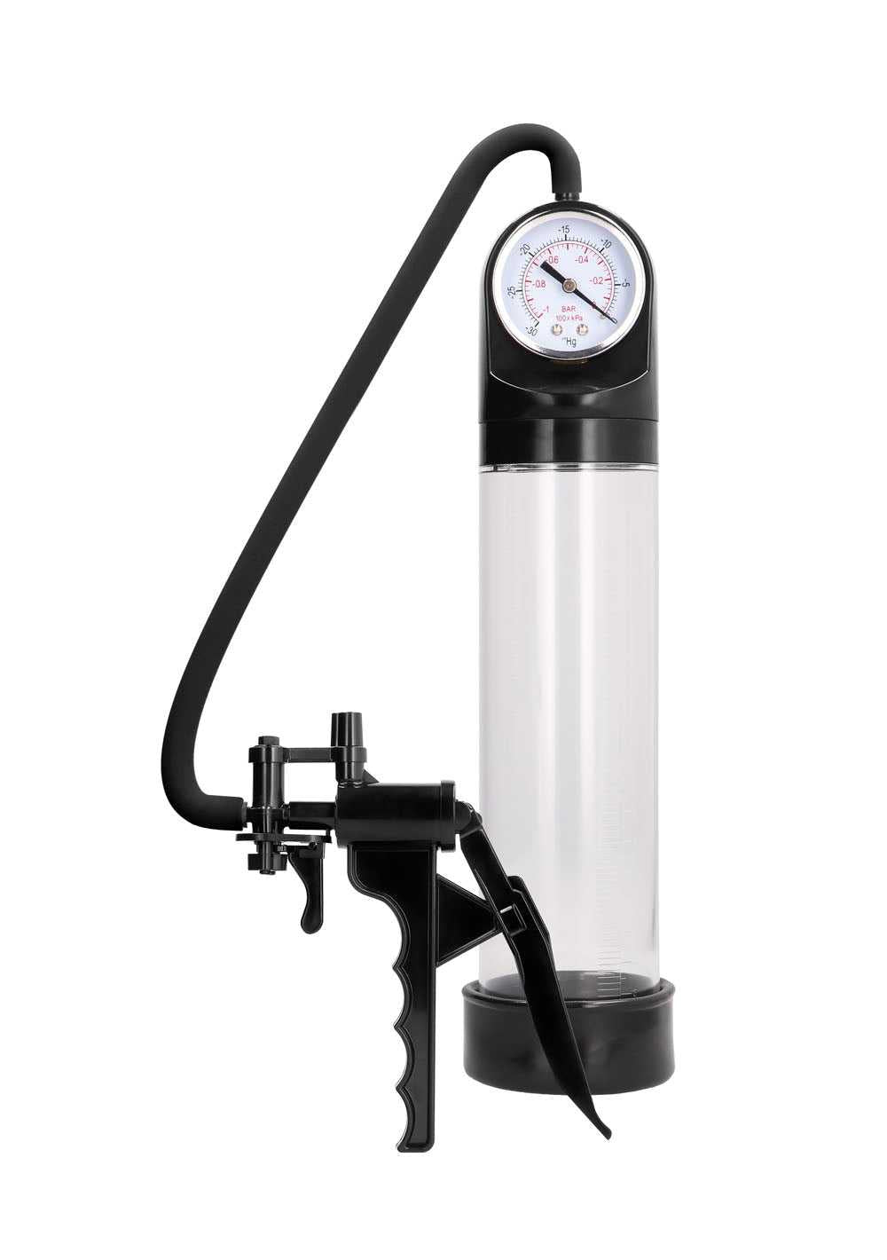 Elite Pump With Advanced Psi Gauge - Transparent Luxe Ember Essentials