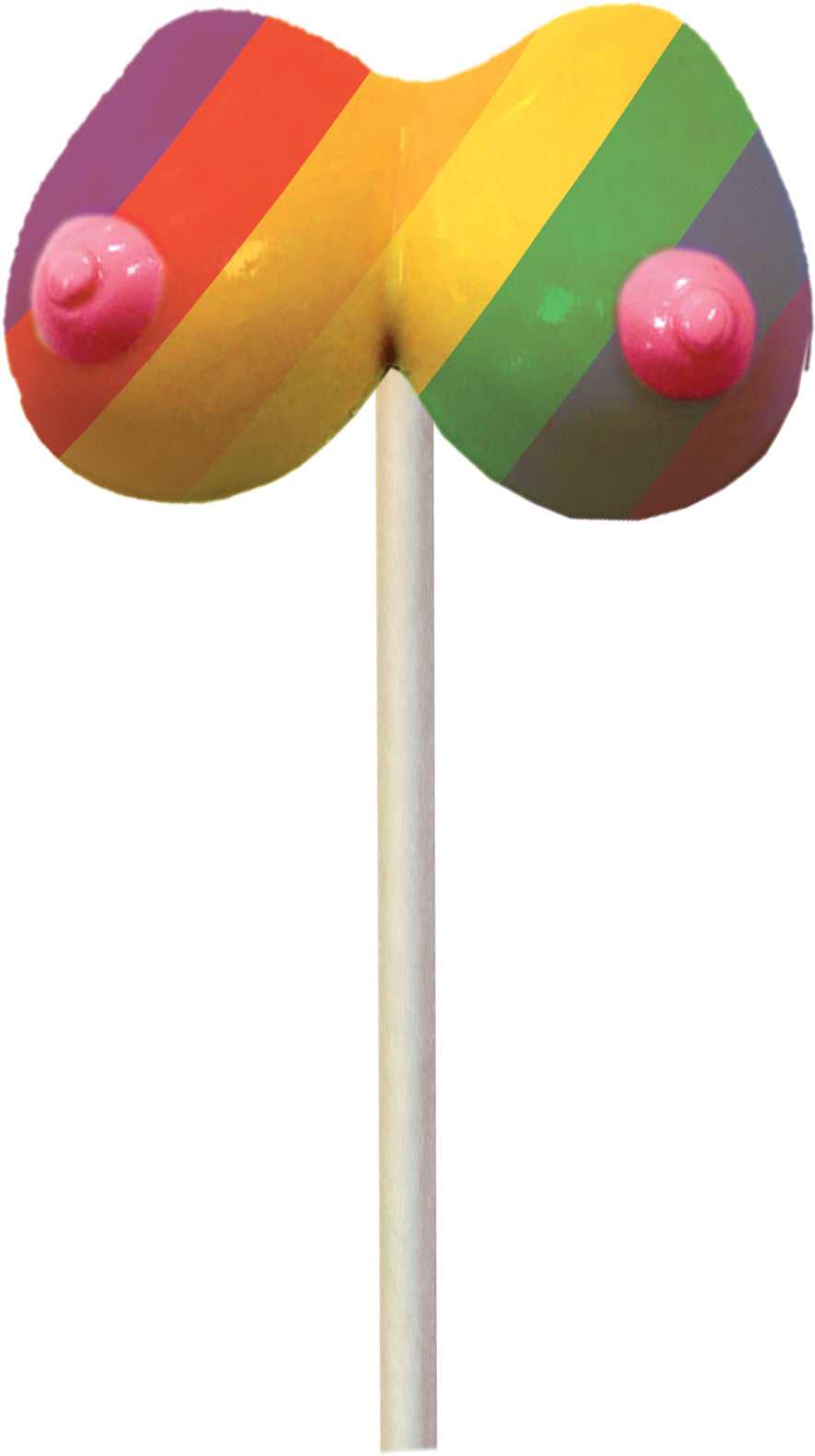 Rainbow Boobie Pops - 1.48 Oz. Luxe Ember Essentials