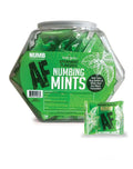 Numb Af - Spearmint Flavored Numbing Mints - Display - 100 Pcs Luxe Ember Essentials