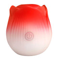 Pulsing Petals Throbbing Rose Stimulator - Red Luxe Ember Essentials