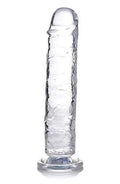 Jock C - Thru 7 Inch Clear Tpe Dildo Luxe Ember Essentials