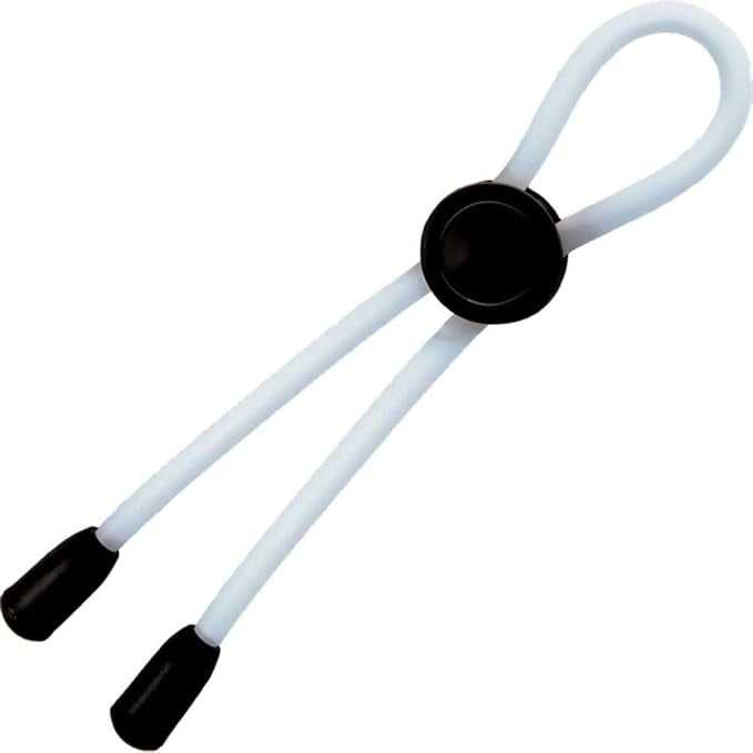 Mack Tuff Adjustable Silicone Cock Tie-Clear Luxe Ember Essentials