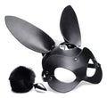Bunny Tail Anal Plug and Mask Set Luxe Ember Essentials