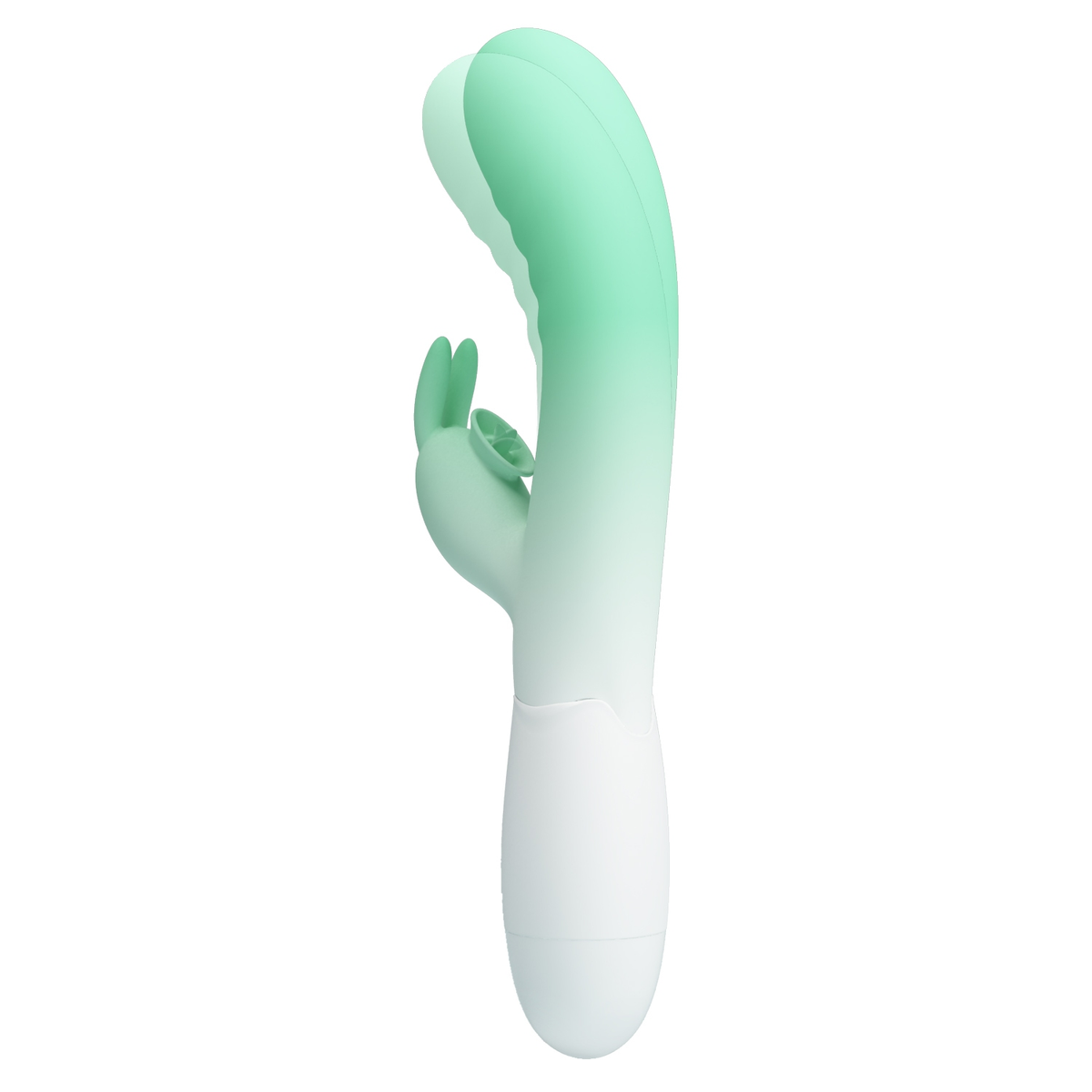 "Pretty Love Cerberus Licking Rabbit - Aqua Ombre BI-014795-A1B"