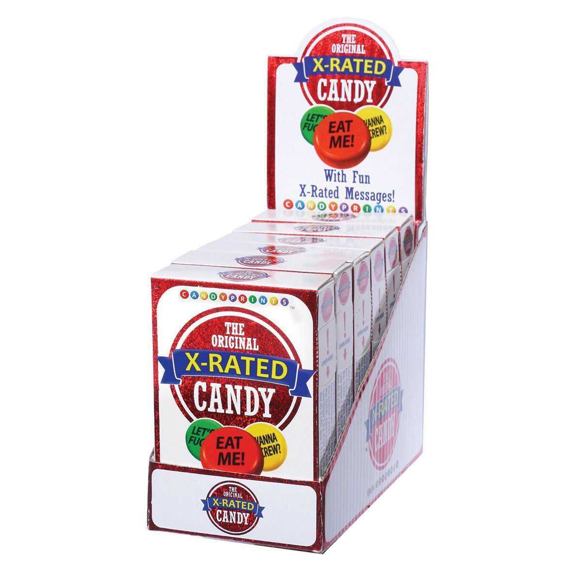 X-Rated Candy 6 Pk Display Luxe Ember Essentials