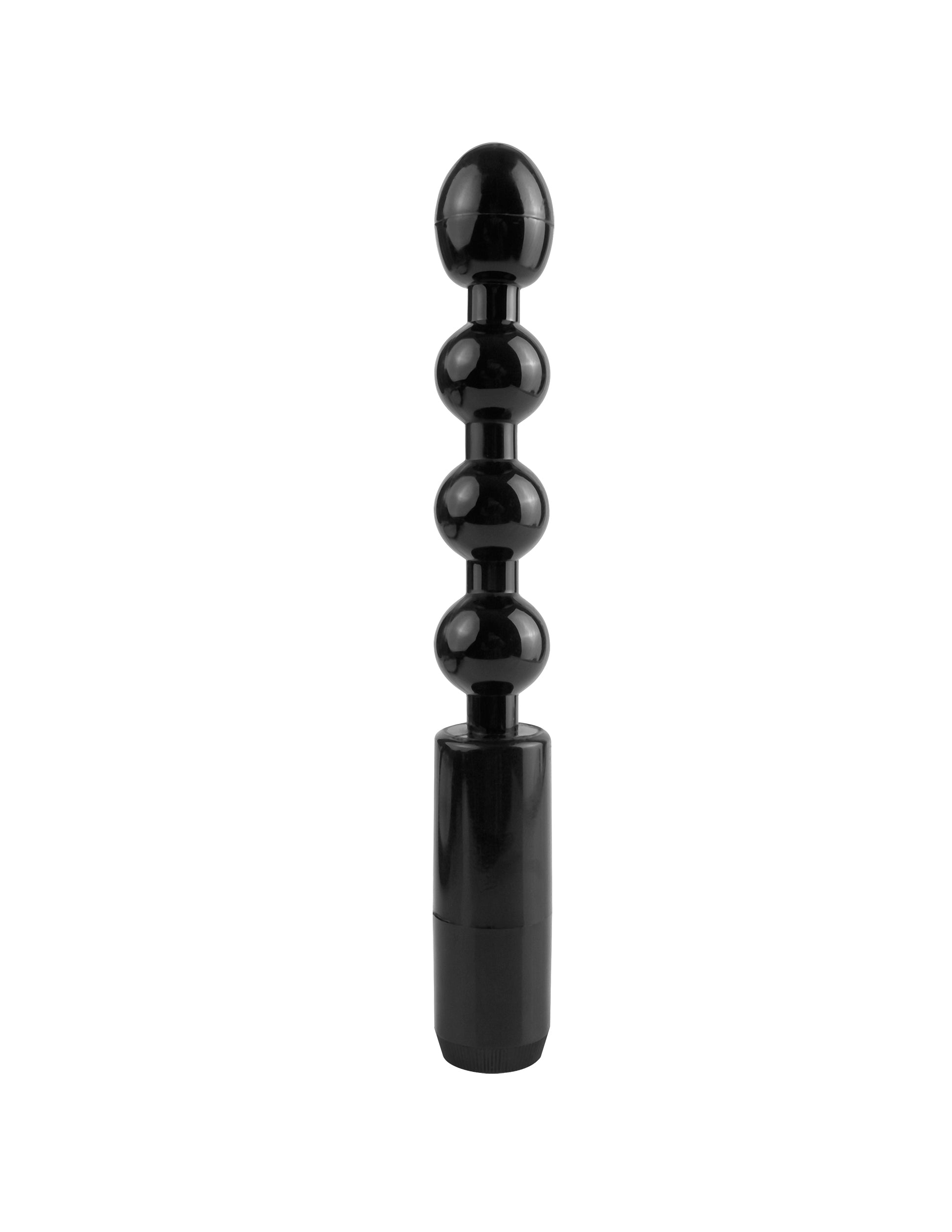 Anal Fantasy Collection Power Beads - Black Luxe Ember Essentials