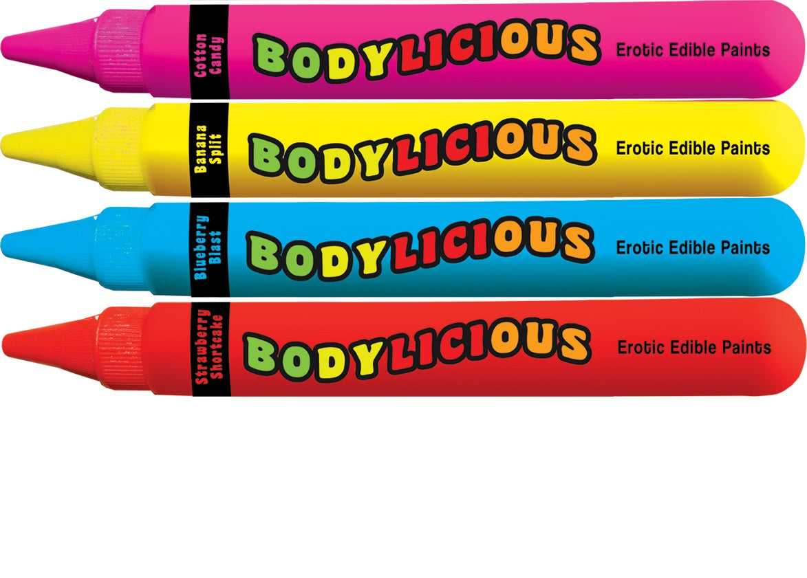 Bodylicious Edible Body Pens - 4pk. - Assorted Flavors Luxe Ember Essentials