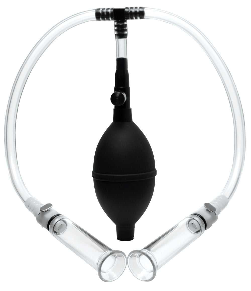 Nipple Pumping System With Detachable Cylinders Luxe Ember Essentials
