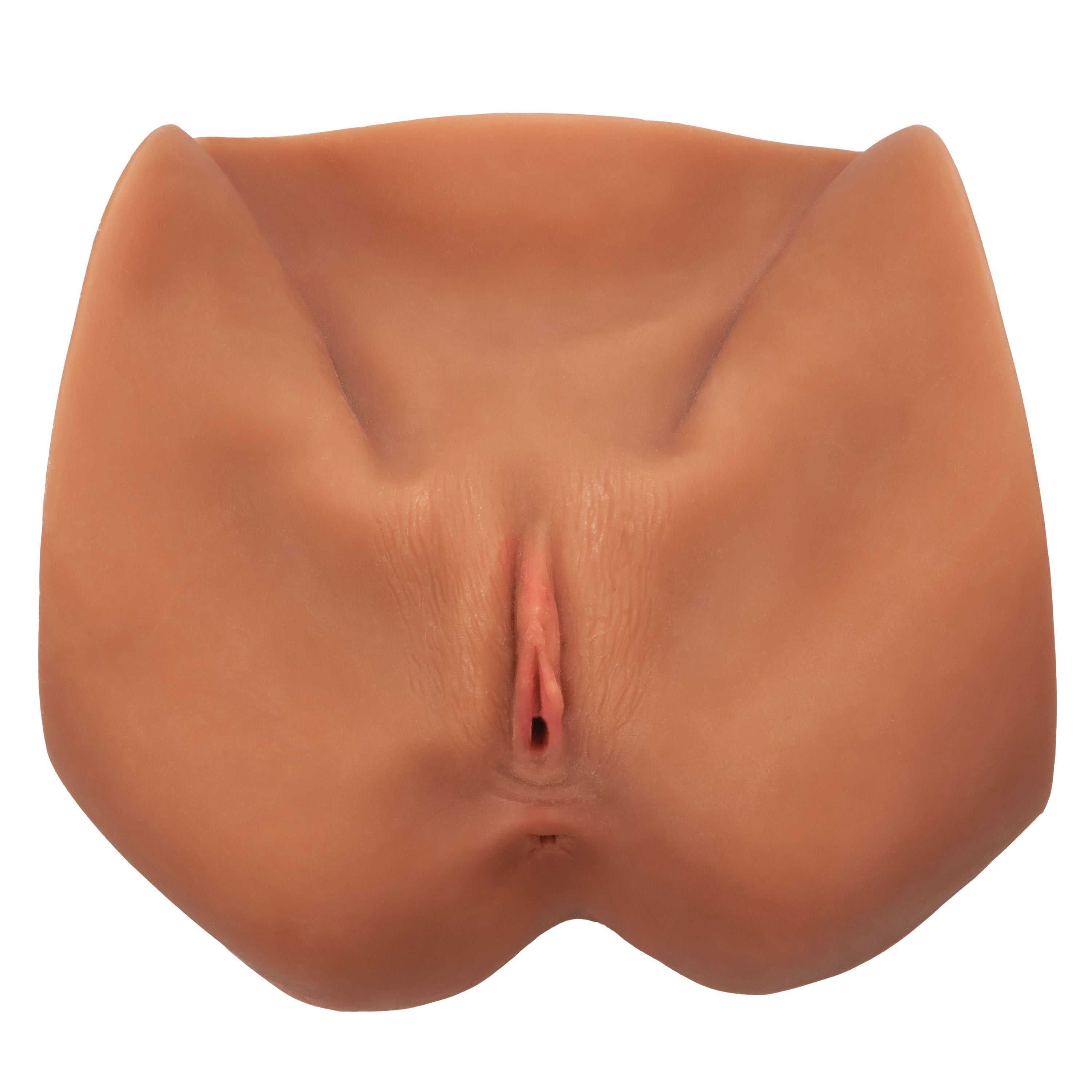 Stroke It Life-Size Pussy - Brown Luxe Ember Essentials
