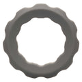 Alpha Liquid Silicone Erect Ring - Gray Luxe Ember Essentials