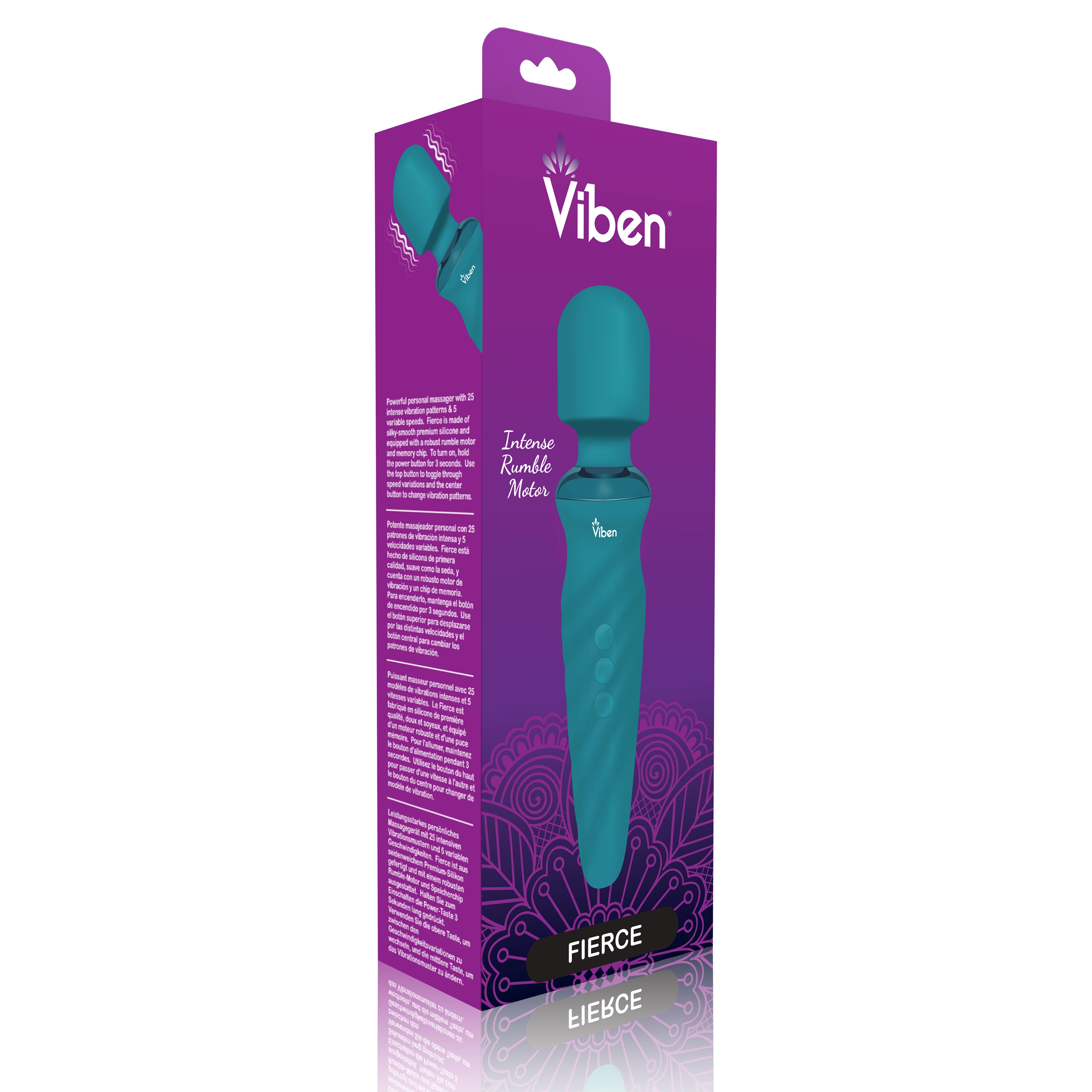 Fierce Wand Massager - Ocean