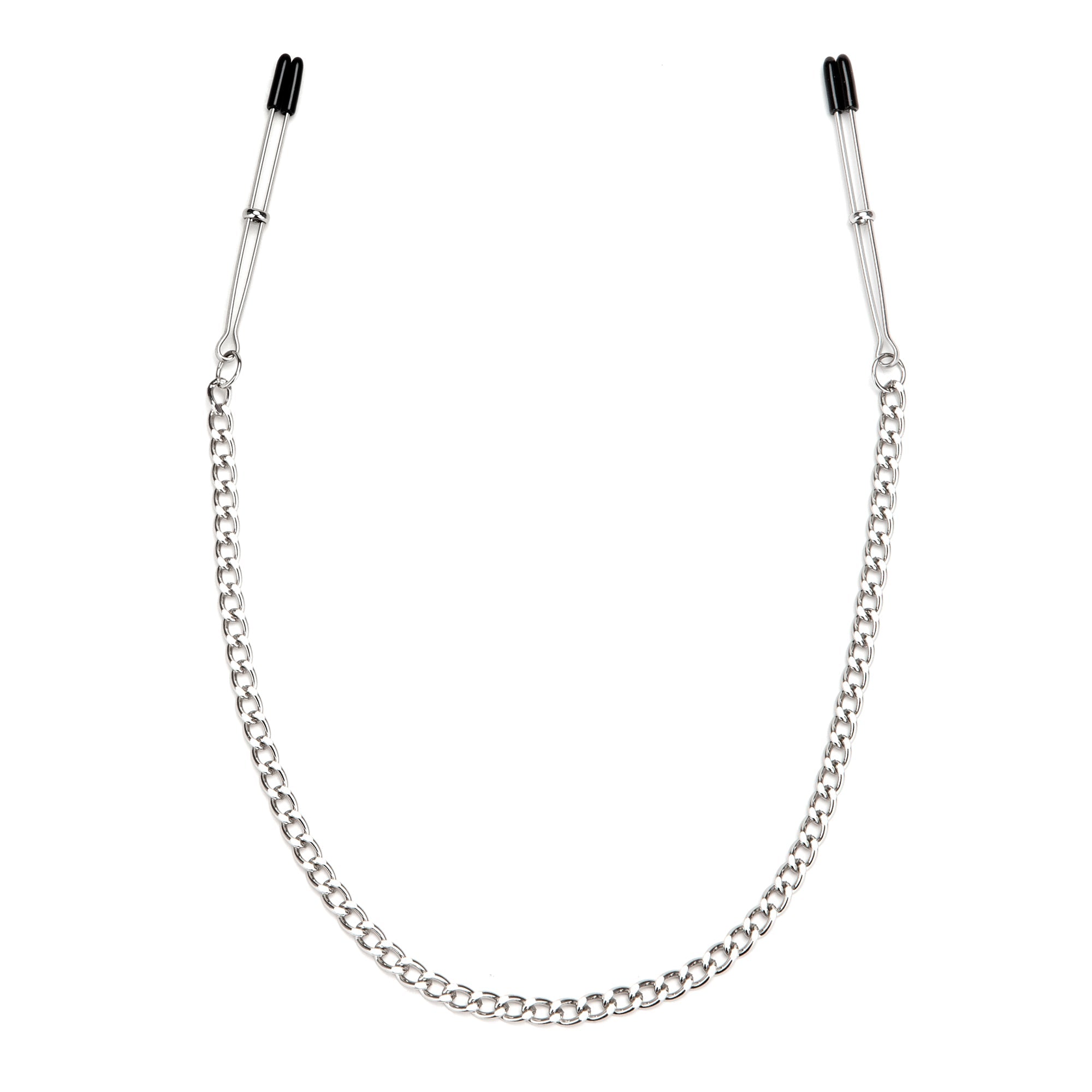 Adjustable Tweezer Nipple Clips With Chain Luxe Ember Essentials