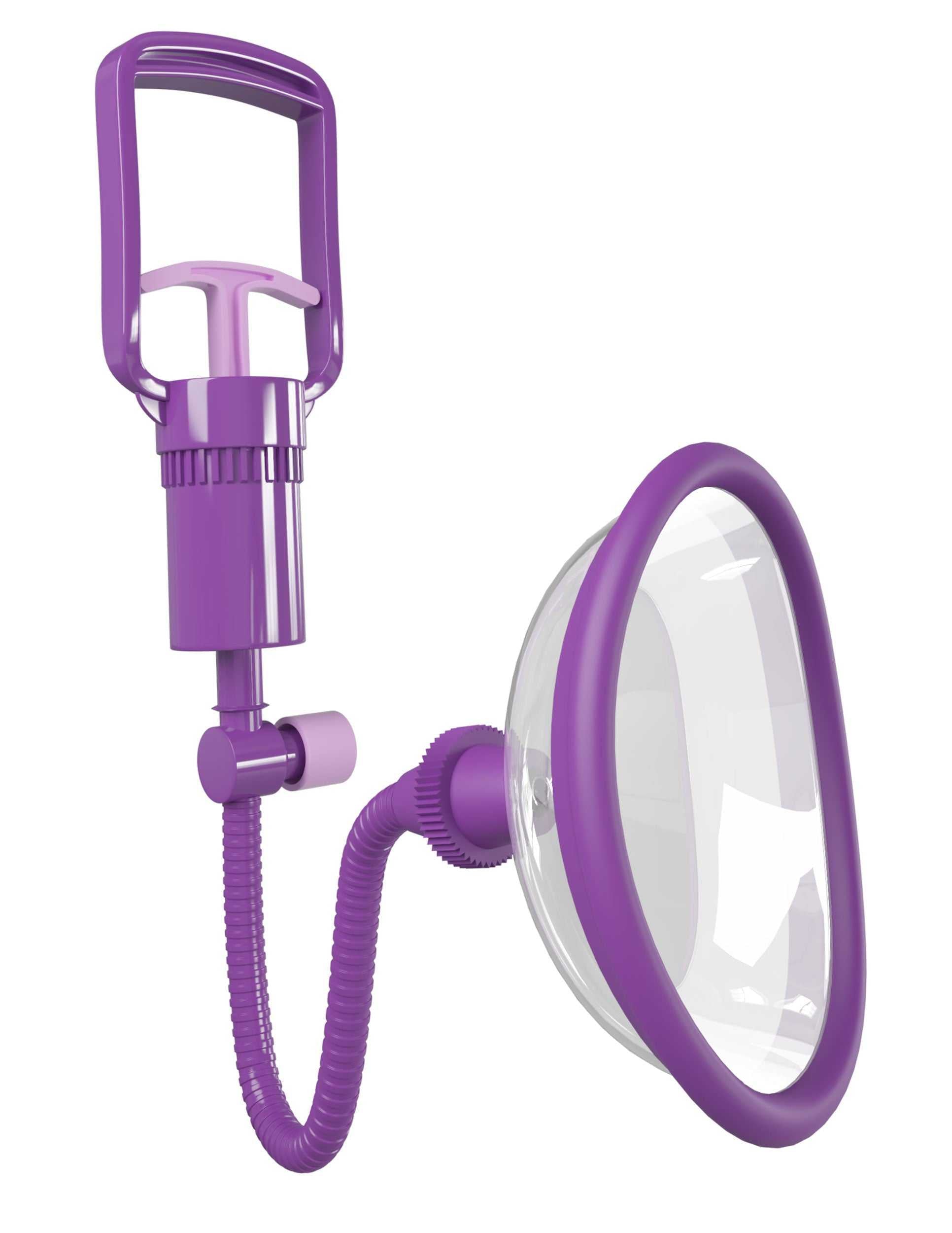 Fantasy for Her Manual Pleasure Pump - Purple Luxe Ember Essentials