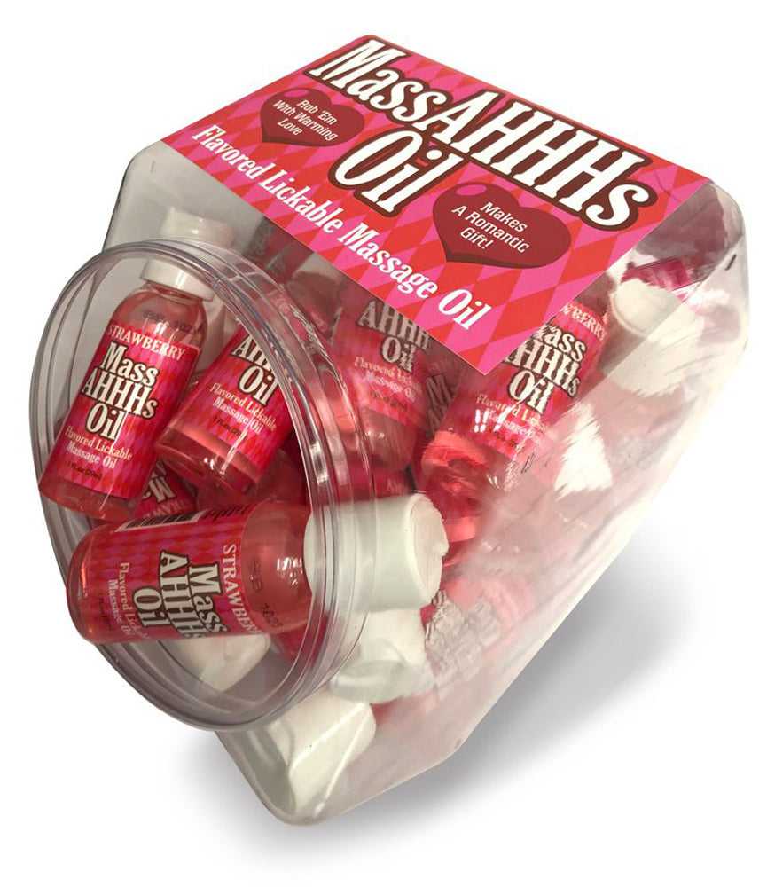 Massahhhs Lickable and Warming Massage Oil Luxe Ember Essentials
