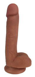 Easy Riders 7 Inch Slim Dong With Balls - Caramel Luxe Ember Essentials