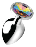 Rainbow Prism Gem Anal Plug - Large Luxe Ember Essentials