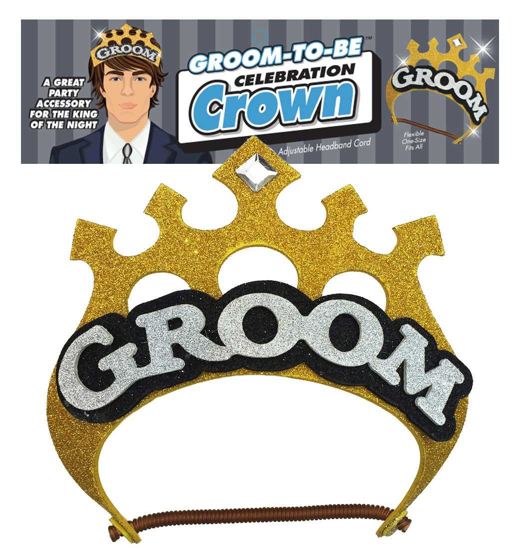 Groom-to-Be Celebration Crown Luxe Ember Essentials