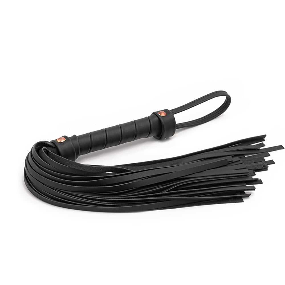 Bondage Couture - Flogger - Black Luxe Ember Essentials