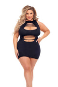 Can't Commit Dress - Queen Size - Black Luxe Ember Essentials