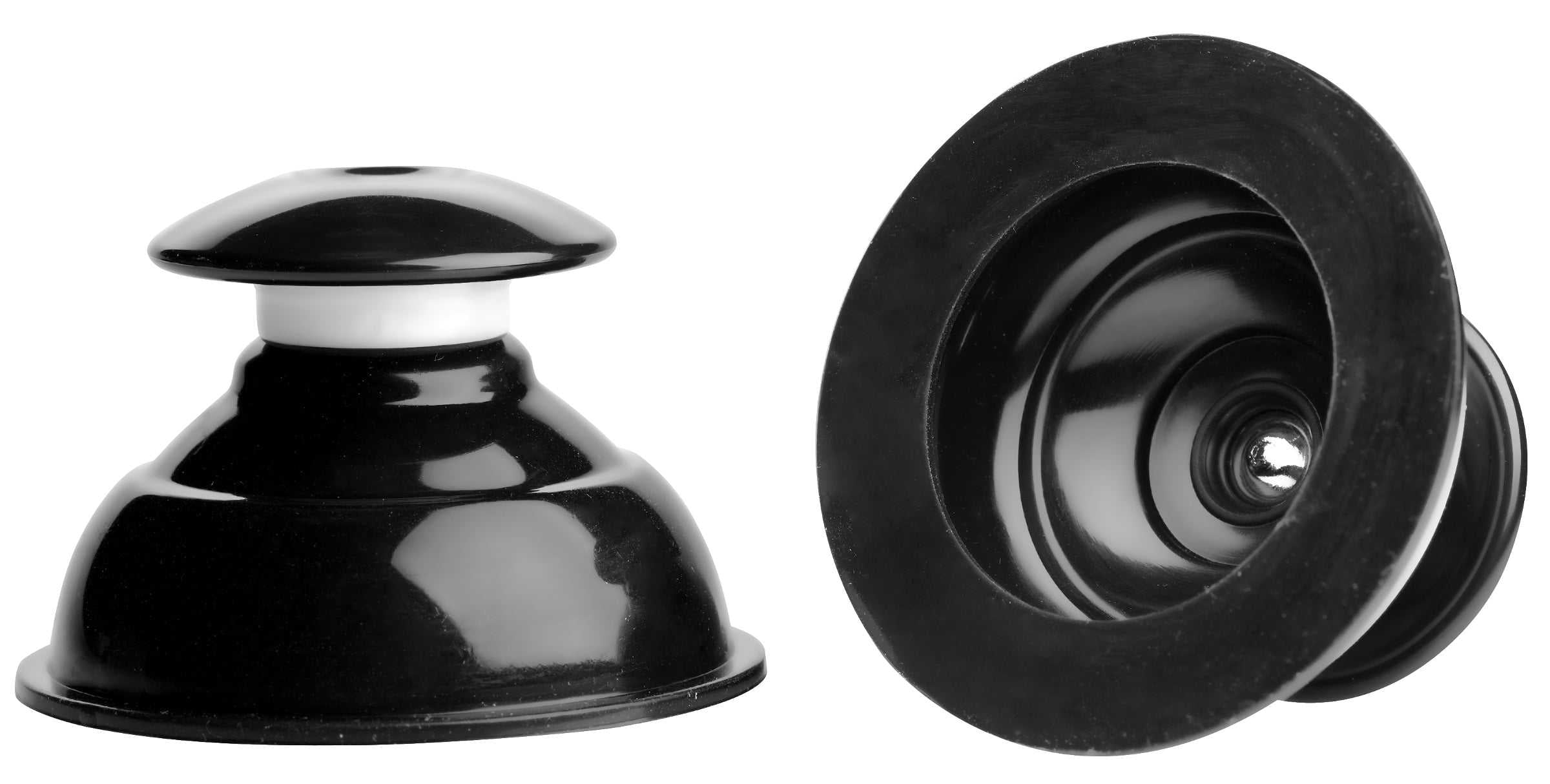 Master Series - Plungers Extreme Suction Nipple Suckers - Black Luxe Ember Essentials