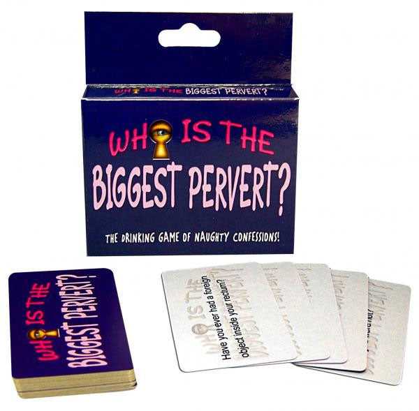 Who Is the Biggest Pervert? - Card Game Luxe Ember Essentials